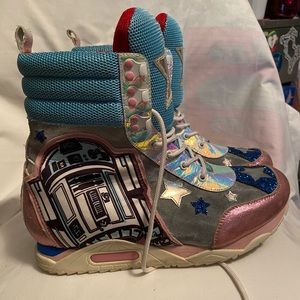 Star Wars / Irregular Choice light up sneakers